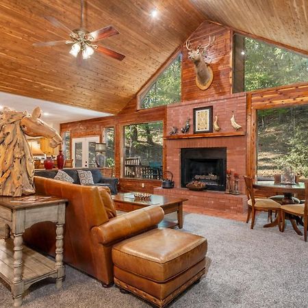 Luxury Rock Creek Cabin W Deck By Lake Hamilton Hot Springs Extérieur photo