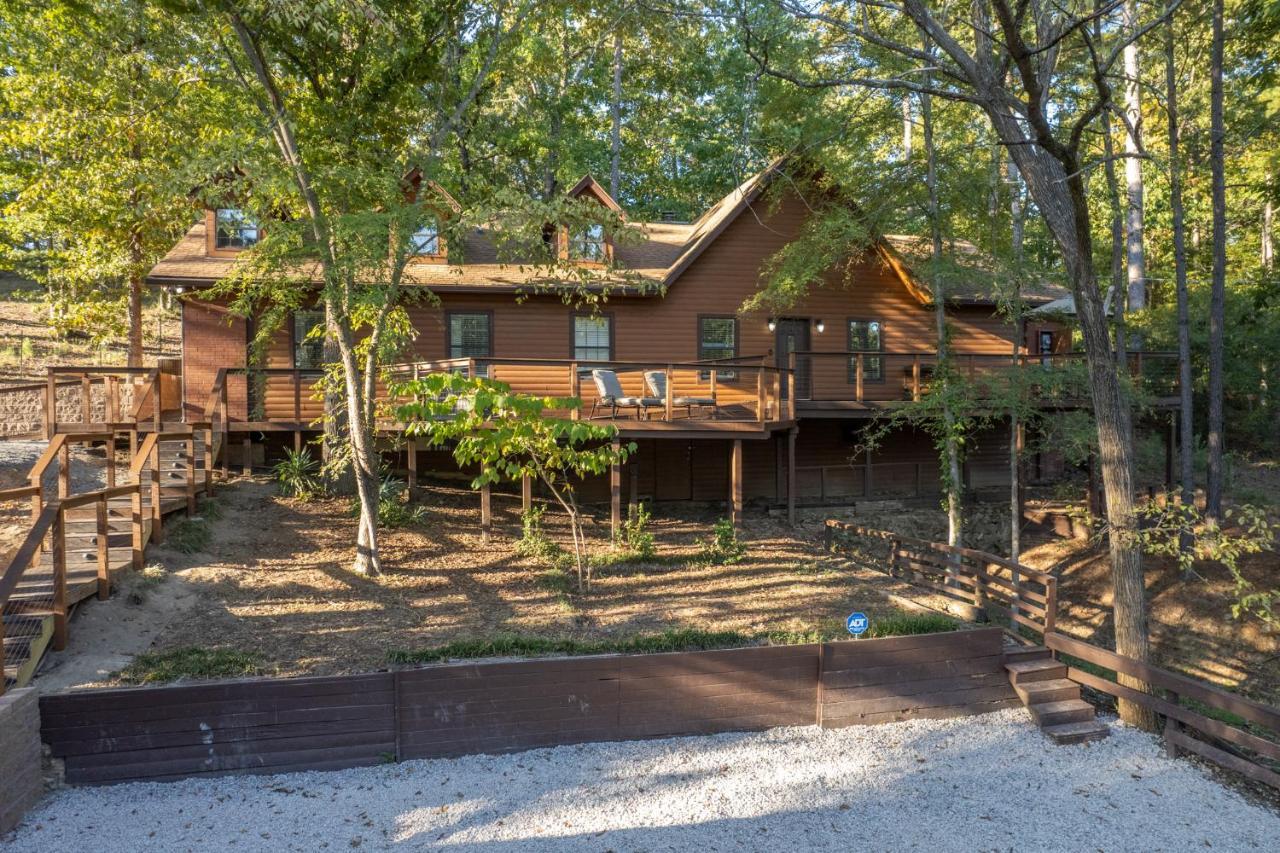 Luxury Rock Creek Cabin W Deck By Lake Hamilton Hot Springs Extérieur photo