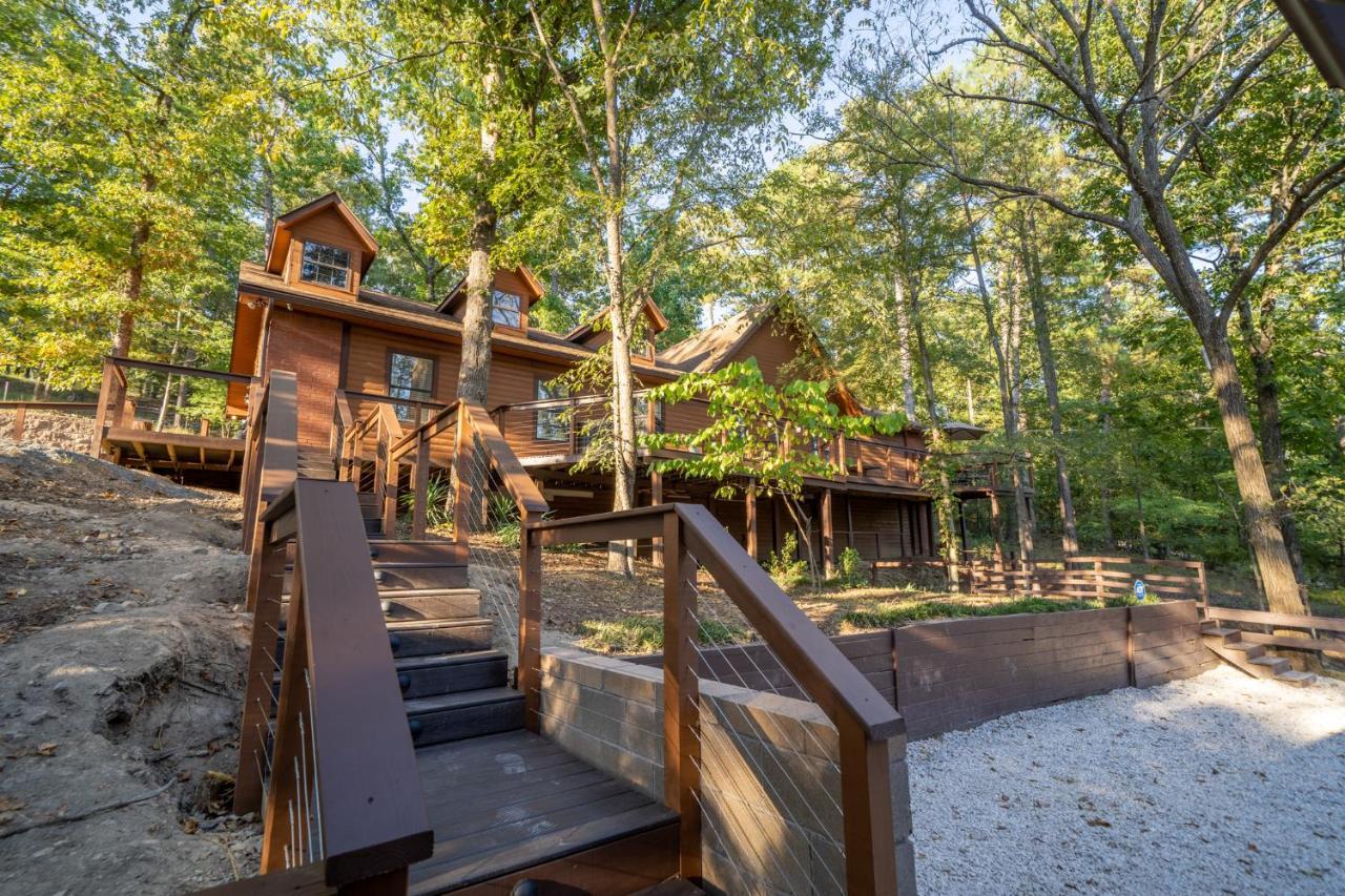 Luxury Rock Creek Cabin W Deck By Lake Hamilton Hot Springs Extérieur photo
